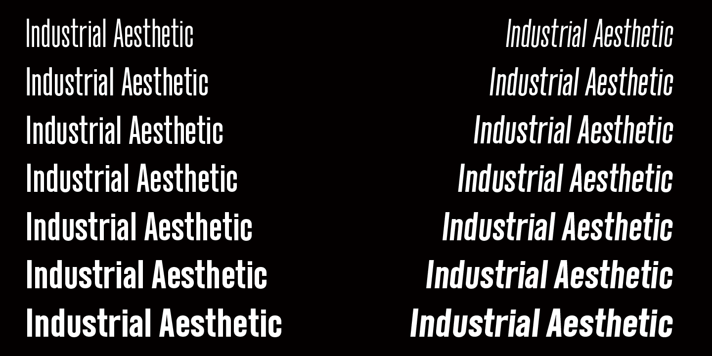 Neumatic Gothic SemiBold Oblique Font preview